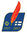 Punainen Sulka -pinssi Lions-jäsenille