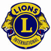 Kartonkinen lions-logo 55 cm