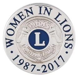NAISTEN LION PINSSI HOPEA