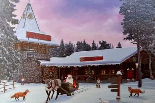 Santa Claus' Main Post Office - POSTIKORTTI