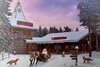 Santa Claus' Main Post Office - TAITTOKORTTI OMALLA TERVEHDYKSELLÄ (valitse myös tuote 202522)